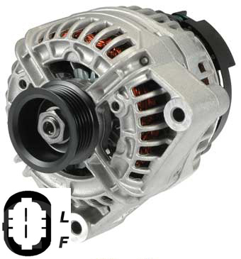 Lester 11075: 2006 Cadillac Escalade 6.0L 8 Cyl Alternator