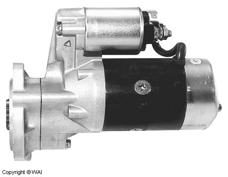 Lester 16733: 1982 Nissan Maxima 2.8L Diesel Starter