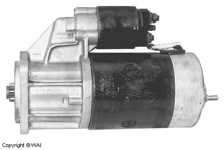 Lester 16951: 1986 Volkswagen Jetta 1.6L Diesel Starter
