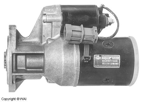 Lester 16997: 1989 Nissan Van 2.4L Starter