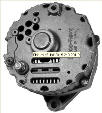 Lester 7282-9: 1983 Jeep CJ 2.5L 4 Cyl Alternator