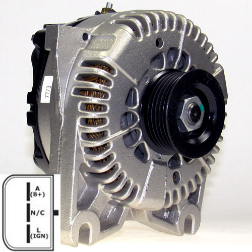 Lester 7773: 2004 Lincoln Aviator 4.6L 8 Cyl Alternator