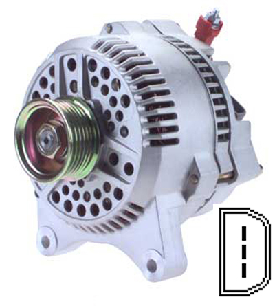 Lester 7776: 1997 Ford Crown Victoria 4.6L 8 Cyl Alternator