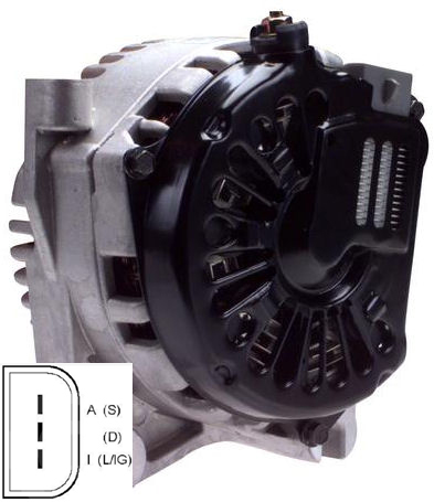 Lester 7781: 1997 Ford Crown Victoria 4.6L 8 Cyl Alternator