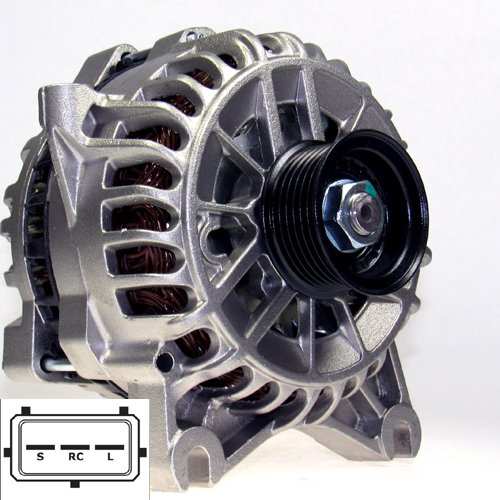 Lester 8315: 2004 Lincoln Town Car 4.6L 8 Cyl Alternator