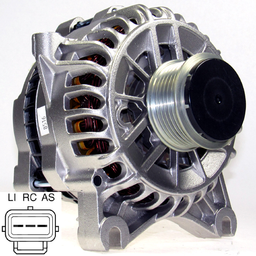 Lester 8516: 2007 Ford Mustang 4.6L 8 Cyl Alternator