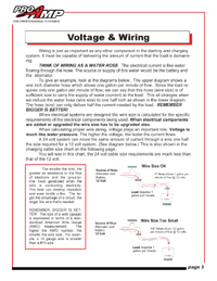 Voltage & Wiring explanation
